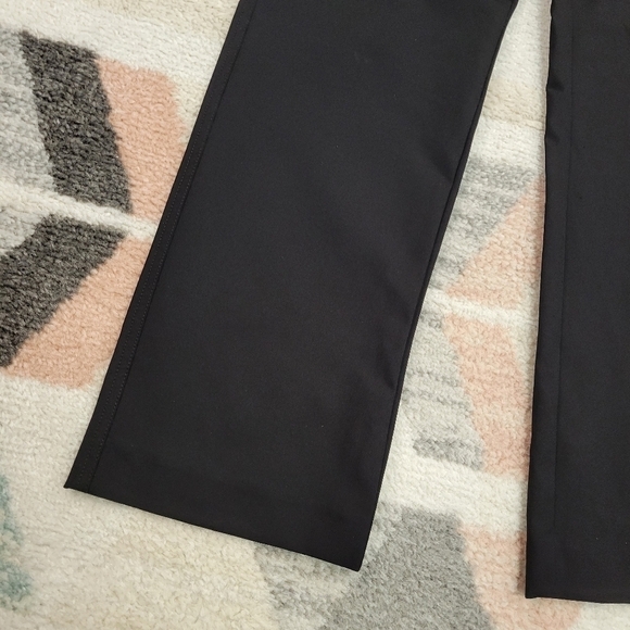 House of Harlow 1960 Stretch High Waist Straight Leg Ankle Pants Black Size 10 - Picture 4 of 8